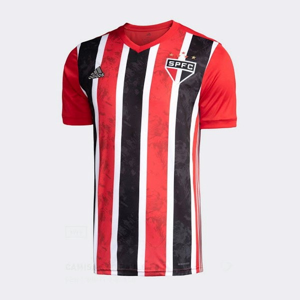 Tailandia Camiseta São Paulo 2ª 2020-2021 Rojo